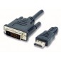 CAVO HDMI/DVI-D 18/24 pin M/M 1.8Mt.