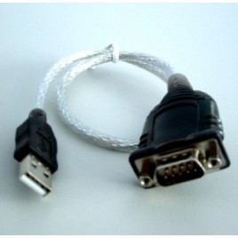 CONVERTITORE da USB a seriale: DB 9M CERTIFICATO