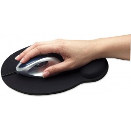 MOUSE PAD GEL NERO CON APPOGGIAPOLSO