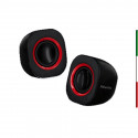 CASSE 4,4W ATLANTIS P003-C03-B NERE MINI PER PC E PORTATILE - USB - EAN: 8026974016443- GARANZIA 2 ANNI-