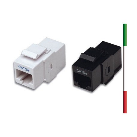 ACCOPPIATORE RJ45 CAT. 5 F/F schermato