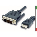 CAVO HDMI/DVI-D 18/24 pin M/M 1.8Mt.