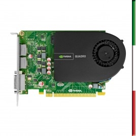 SCHEDA VIDEO NVIDIA QUADRO 2000 1GB GDDR5 ( USATO ) PCIe x16 2.0, 192 Cuda Core, 62W 128bit, 2x DP+ 1x DVI-I