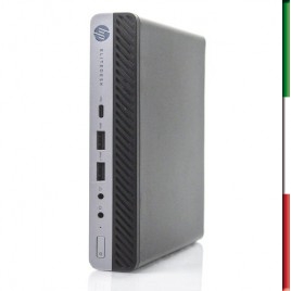 Pc Hp Desktop Mini 800 G3 (Usato) - Intel I3-6100T - Svga Intel