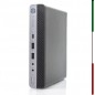 PC HP DESKTOP MINI 800 G3  (USATO) - INTEL I3-6100T - SVGA INTEL HD630 - 16GB RAM - SSD 256GB - Windows 11 PRO -  GARANZIA 12 M