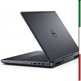 NOTEBOOK DELL PRECISION 7520 (USATO ) DISPLAY 15,6  FULL HD - INTEL  QUAD I7-6820HQ - RAM 16GB DDR4 - SSD 512GB SATA - SVGA QUA