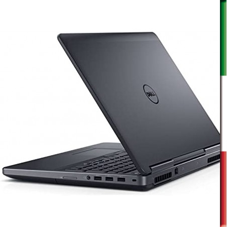 NOTEBOOK DELL PRECISION 7520 (USATO ) DISPLAY 15,6  FULL HD - INTEL  QUAD I7-6820HQ - RAM 16GB DDR4 - SSD 512GB SATA - SVGA QUA