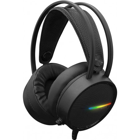 Cuffia Gaming Stereo con Microfono con Illuminazione LED in 7 Colori