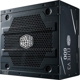 ALIMENTATORE ATX 600W COOLERMASTER ELITE NEX MPW-6001-ACBN-BEU PFC ATTIVO EFFICIENZA -75% 240VAC FAN120MM 140X150X86MM