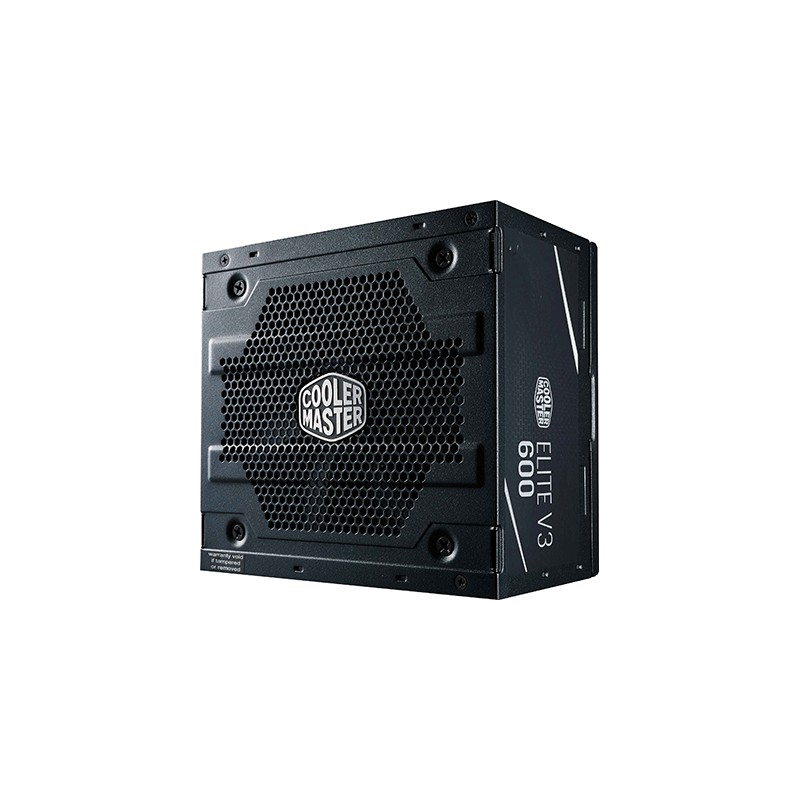 ALIMENTATORE ATX 600W COOLERMASTER ELITE NEX MPW-6001-ACBN-BEU PFC ATTIVO EFFICIENZA -75% 240VAC FAN120MM 140X150X86MM