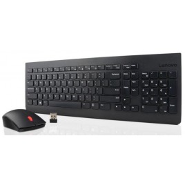 TASTIERA+MOUSE WIRELESS LENOVO ESSENTIAL GEN2 4X31N50728 BLACK TASTNUM 3TASTI OTTICO 1600DPI 3Y