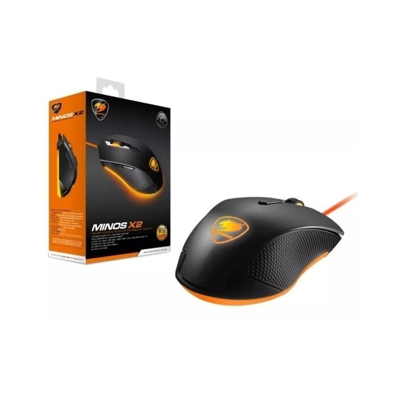 MOUSE GAMING COUGAR 3MMX2WOB MINOS X2 WIRED USB OTTICO 3000DPI NERO