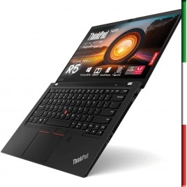 NOTEBOOK LENOVO THINKPAD T495 ( USATO ) - DISPLAY 14"  FULL HD - CPU  AMD RYZEN 7  PRO 3700U  - RAM 16GB - SSD 512GB  NVME - WE