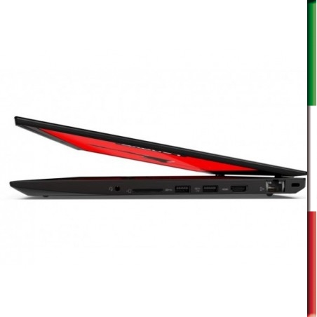 NOTEBOOK LENOVO T580 (USATO ) - DISPLAY 15,6 FULL HD -  INTEL I7-8650U - RAM 32GB - SSD 512GB  NVME - WEBCAM -  SVGA INTEL HD62