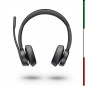 CUFFIE Plantronics Voyager 4220 UC Auricolare Bluetooth certificato per Microsoft Teams (USATO)