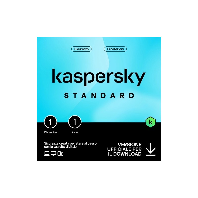 KASPERSKY SLIMBOX STANDARD -- 5 DISPOSITIVI (KL1041T5EFS-ENV)