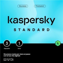 KASPERSKY SLIMBOX STANDARD -- 3 DISPOSITIVI (KL1041T5CFS-ENV)