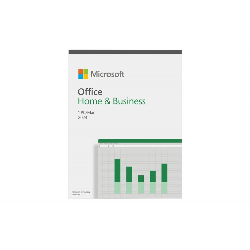 MICROSOFT OFFICE 2024 - HOME AND BUSINESS EP2-06669 MEDIALESS WIN + MAC BOX