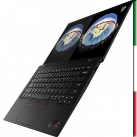 NOTEBOOK  LENOVO X1 CARBON GEN. 8 (USATO) - INTEL I7-10610U - DISPLAY 14" 4K WQHD - RAM 16GB DDR3 - SSD 1TB NVME - SVGA INTEL U