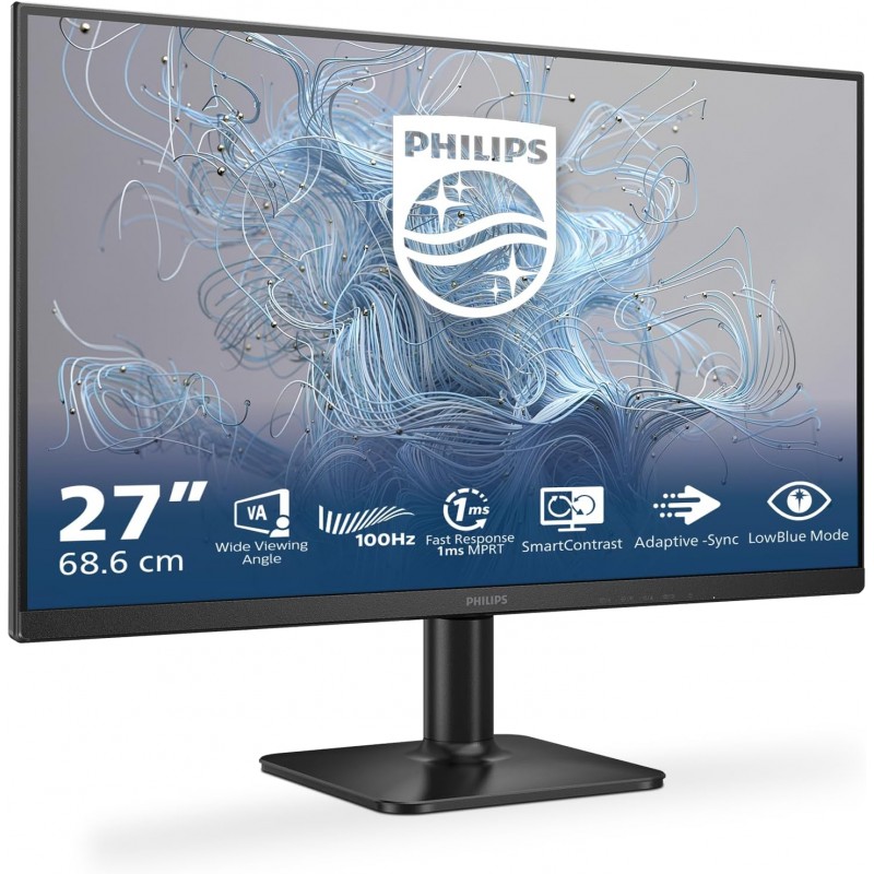 Monitor  Philips ( NUOVO )- 27E2N1100L - 27 FHD - VA - 1 ms - 100 Hz - Sincronizzazione adattiva HDMI
