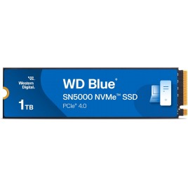 SSD-SOLID STATE WD Blue SN5000 SSD 1TB, M.2 2280 NVMe SSD Interno, PCIe Gen4, velocità fino a 5150 MB/s, Tecnologia nCache 4.0,