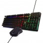 Kit Gaming Mouse e Tastiera PL3200 Illumionazione dei caratteri e retroilluminazione: 3 aree di illuminazione a colori con effe