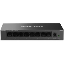 SWITCH 8P Ethernet Mercusys MS108GS 8 Porte Gigabit, Sdoppiatore Ethernet, Switch Gigabit per la Casa e l'Ufficio, Plug e Play,