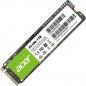 SSD-SOLID STATE DISK M.2(2280) Acer FA100 SSD PCIe 3.0 NVMe 512 GB: Velocità di lettura fino a 3300 MB/s, disco interno Gen3x4 