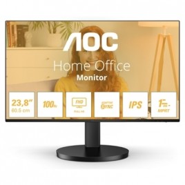 MONITOR AOC LCD IPS 100HZ 23.8" WIDE FRAMELESS 24B3HA2 1MS MM FHD 3000:1 BLACK VGA HDMI VESA