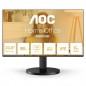 MONITOR AOC LCD IPS 100HZ 23.8" WIDE FRAMELESS 24B3HA2 1MS MM FHD 3000:1 BLACK VGA HDMI VESA
