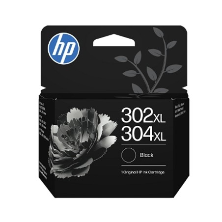 CARTUCCIA HP 302/304XL NERO B7RT9AE 300 PG X DSKJET 11XX 21XX 36XX ENVY 445XX OFFICEJET 38XX,46XX